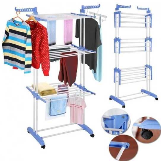 Складна сушарка трансформер для білизни Багатоярусна Сушка для белья