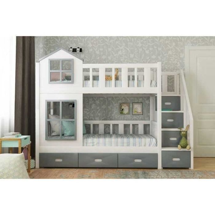 Двоповерхове ліжко Єва 2, двоярусне ліжко Єва 1, кровать двухъярусная