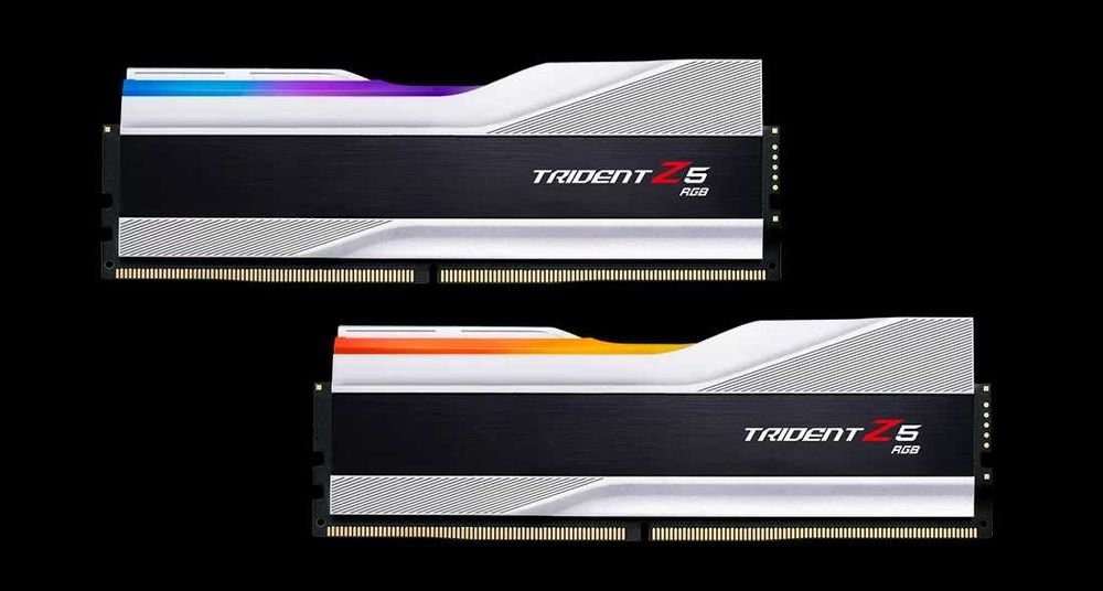 Оперативна память G.Skill (4x16GB) DDR5 6000 MHz Trident Z5 RGB Silver