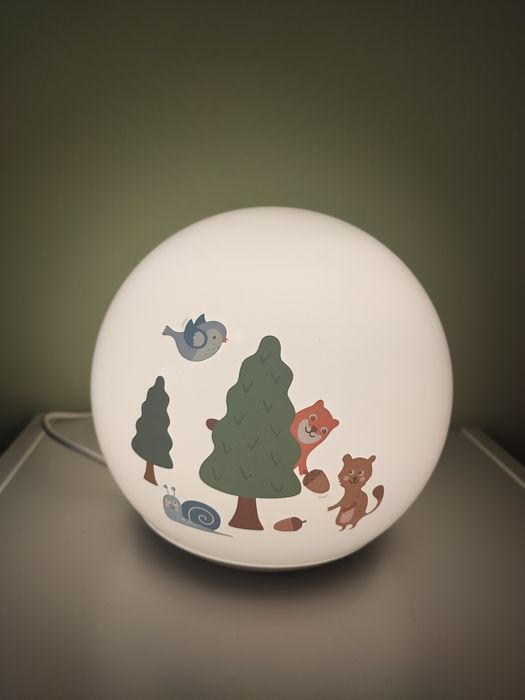 Candeeiro LED de Mesa Criança IKEA em excelente estado
