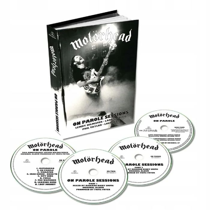 On Parole Sessions, CD+BLU-RAY. Warner Music Polska. Nowy Produkt