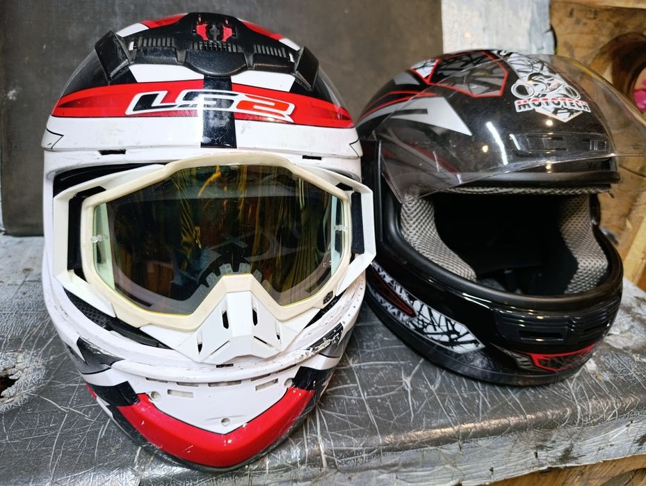 Мотошлемы 2шт LS2