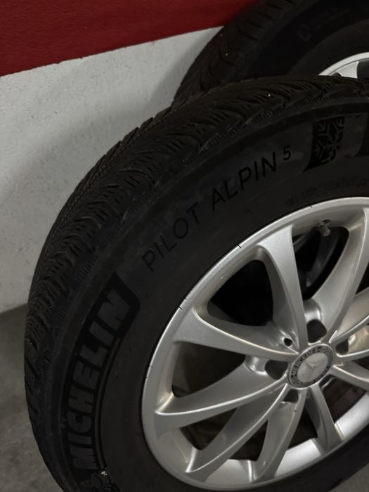 Jantes Mercedes 17” Novas com pneus Michelin