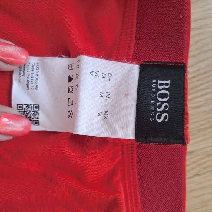 Bokserki, majtki, Hugo Boss, M, czerwone, nowe