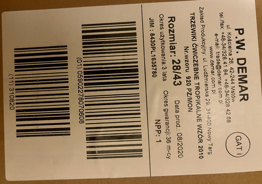 Buty wojskowe 920 PZ/MON