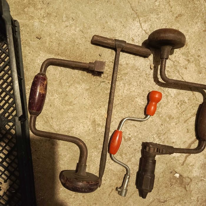 Świder wiertarki ręczne PRL i starsze