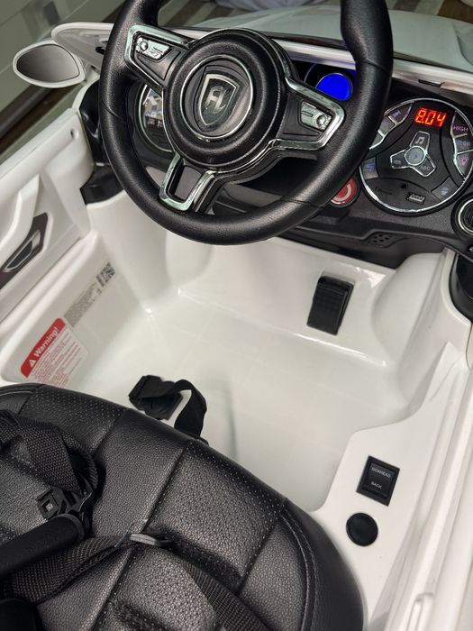 Дитячий електромобіль BMW (2 мотори по 30W) Bambi M 3180EBLR-1 Білий