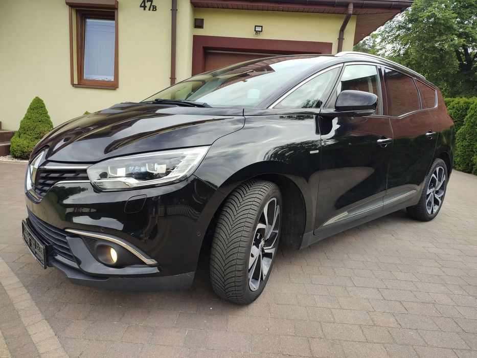 Renault Grand Scenic IV * Benzyna 140KM * Mega Wersja BOSE * Bezwypadkowy * Pełen Serwis *