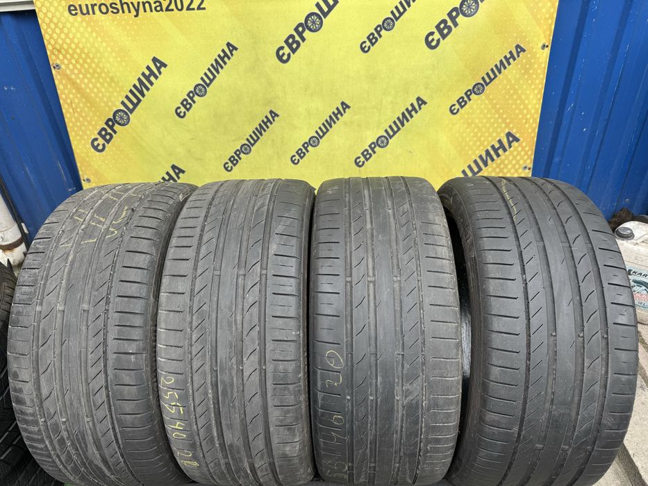 Шини Continental ContiSportContact 5 255/40r20 Літо склад б/у