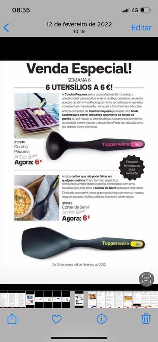 Tupperwares novos