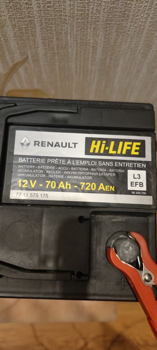 Аккумулятор 70Ah АКБ L3 на Renault Megane, Scenic (Оригінал)