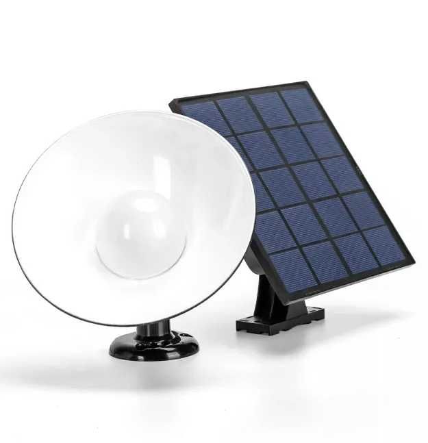 Zestaw solarny, kinkiet ścienny z pilotem czujnikiem ruchu i zmierzchu