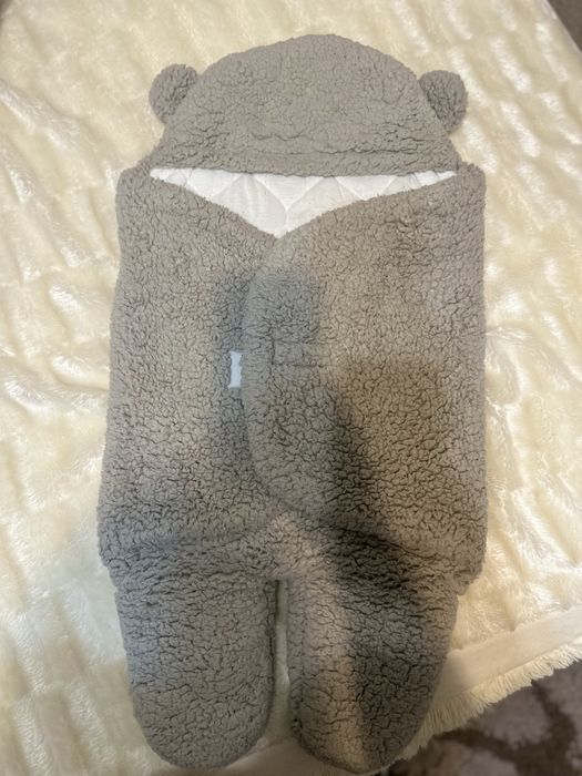 Конверт в коляску та замість покривальця для дому.