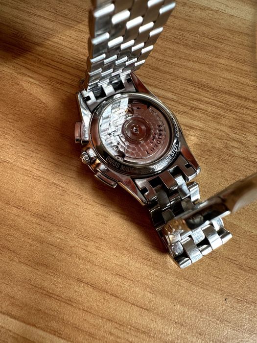Longines Flagship Automatic Black Dial Chronograph 39 mm L650.2