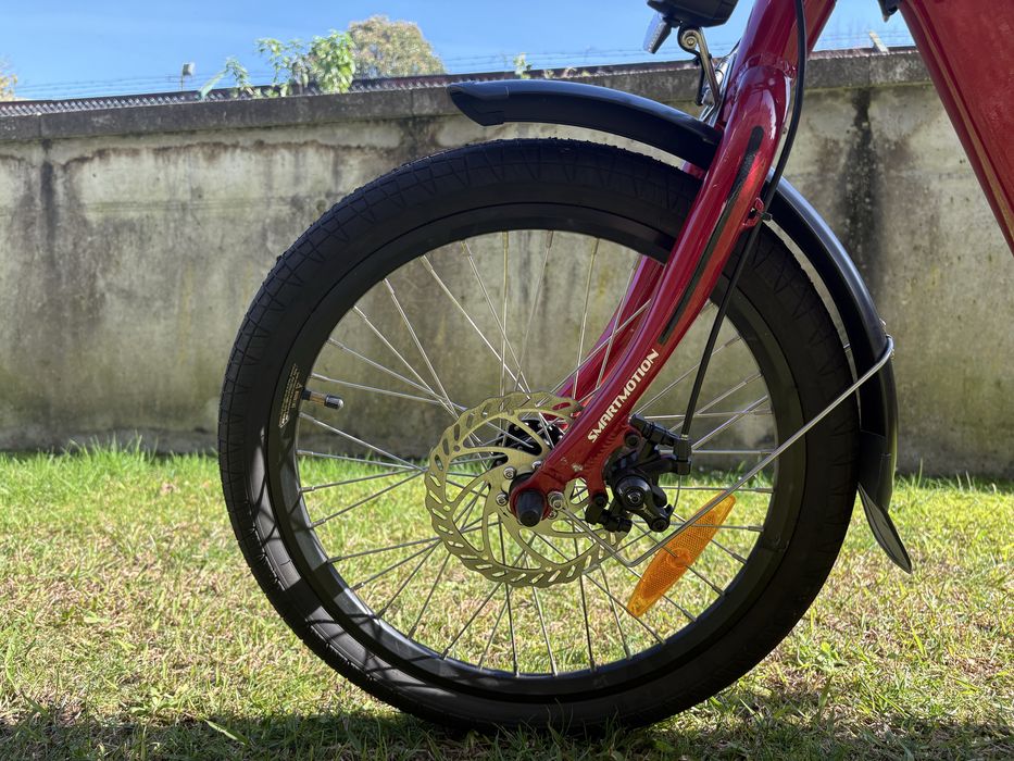 bicicleta elétrica dobrável SMARTMOTION