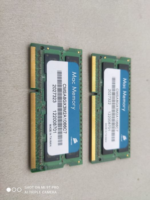 Оперативная память corsair mac ddr3 8 gb