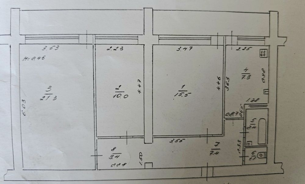 3-комнатная квартира по адресу Куликово поле пл. (площадь 77 м²) - Atlanta.ua - фото 7