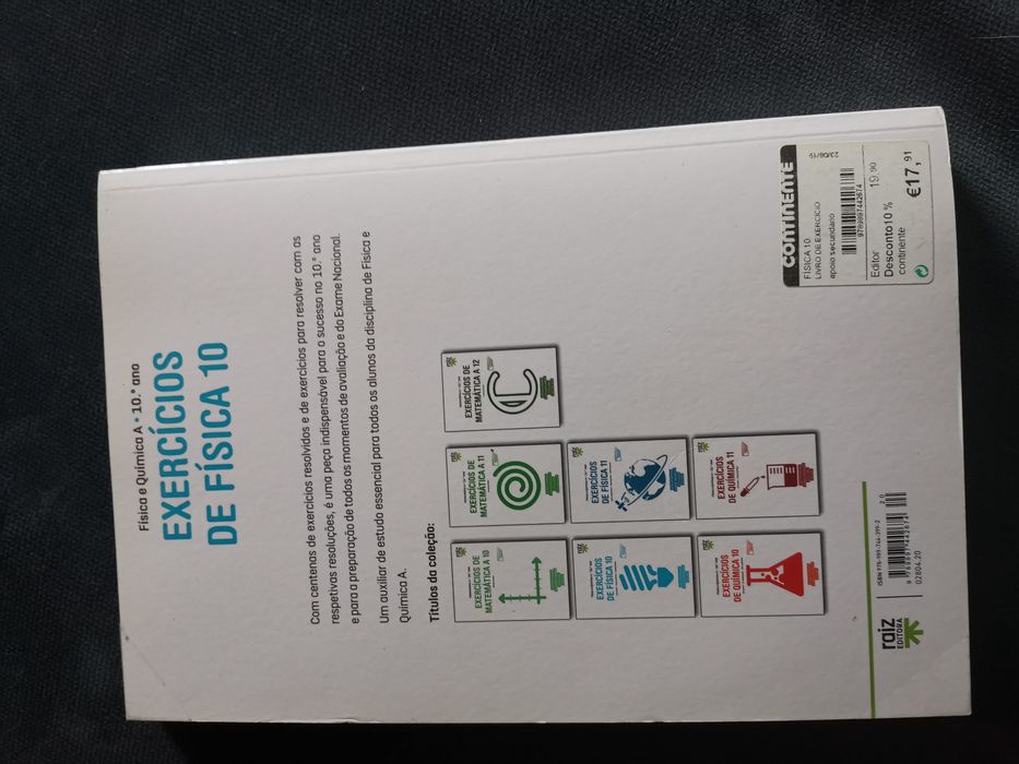 Manual de apoio de física de 10ano Raiz editora