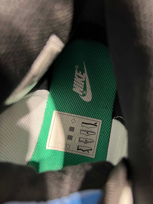 buty damskie skórzane sneakersy nike dunk high 38,5