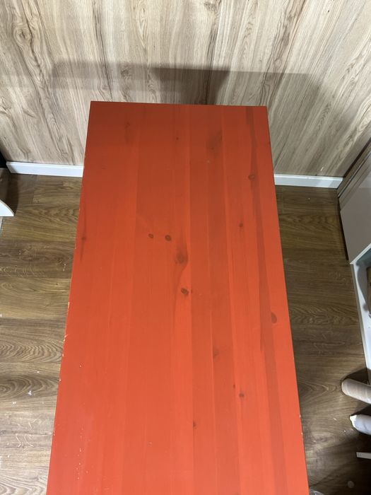 Komoda ikea Hemnes sosnowa bejcowana na czerwono / dostawa gratis