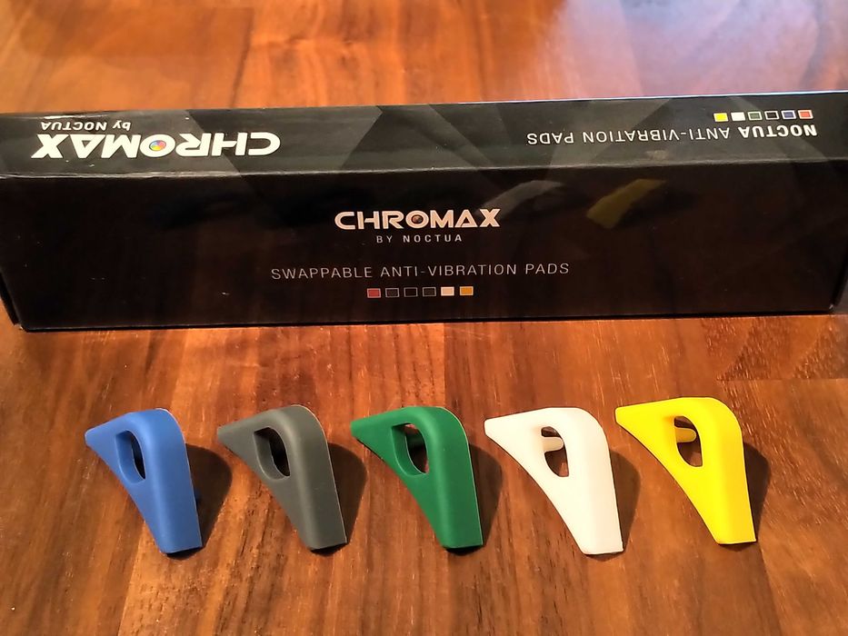 Noctua NA-AVP1 podkładki antywibracyjne 5 kolorów (Chromax) 20 sztuk