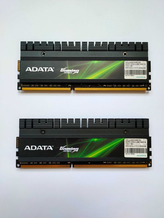 Оперативна пам'ять для ПК ADATA XPG Gaming DDR3 8Gb 2x4Gb 2000MHz Cl9