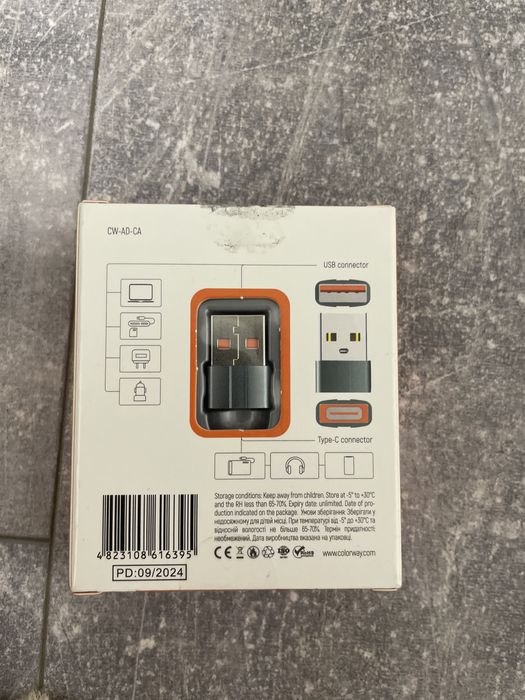 Адаптер type-c to usb