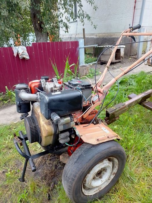 Мотоблок Зубр 9 к.с Дизель