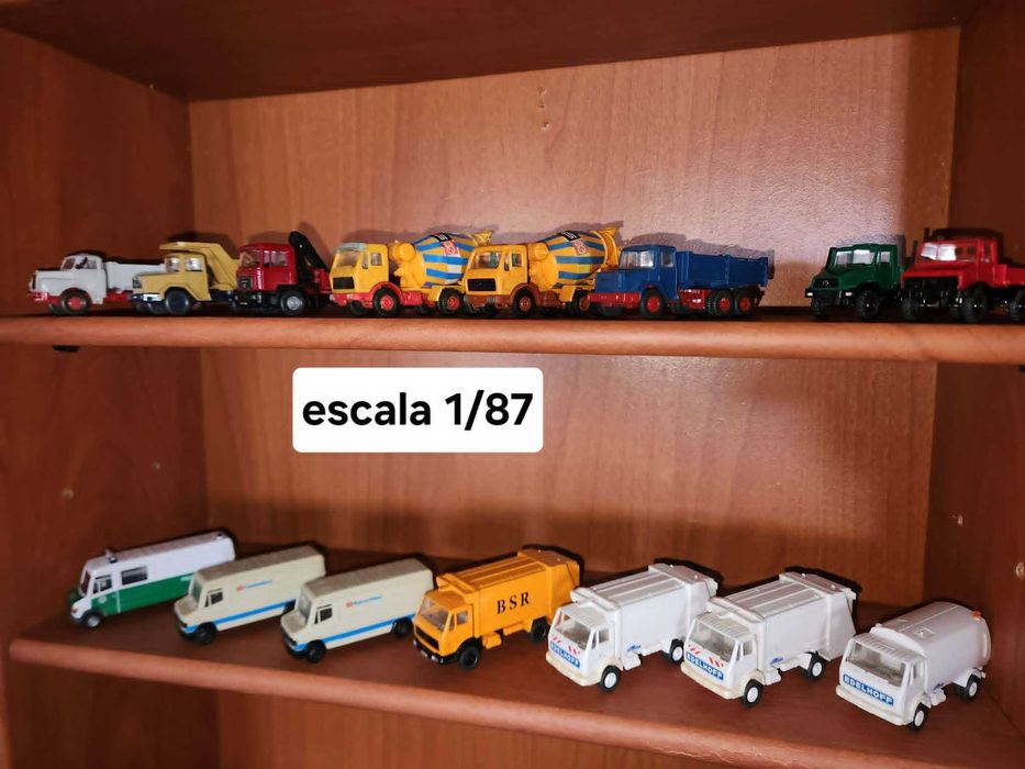 Camions á escala 1/87