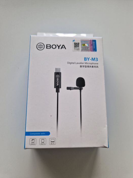 Nowy mikrofon Boya BY-M3