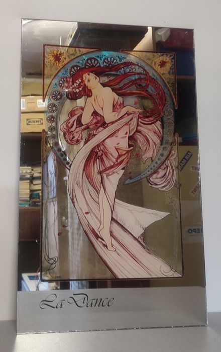 Espelho com Gravura - 50x31