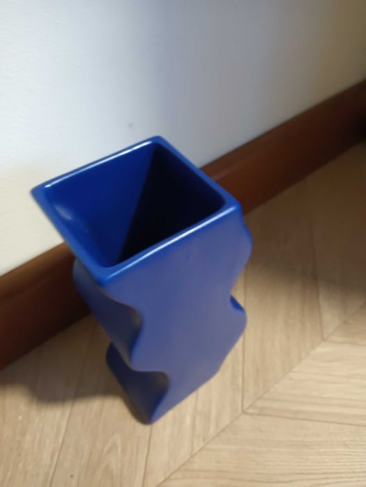 Wazon ceramiczny Asa granatowy