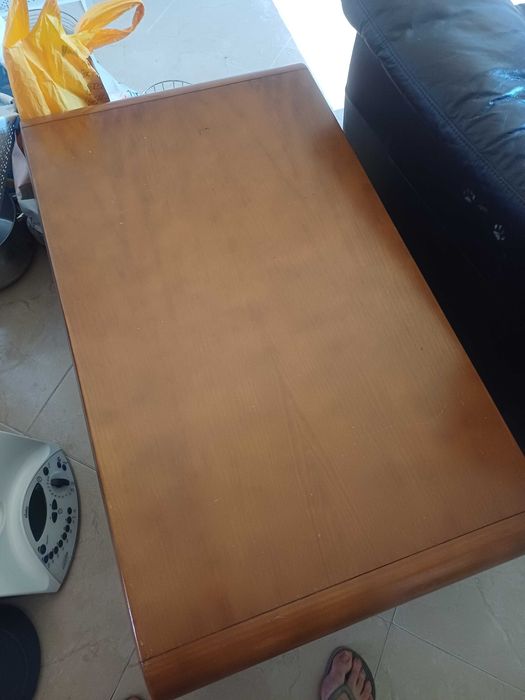 mesa de apoio em madeira