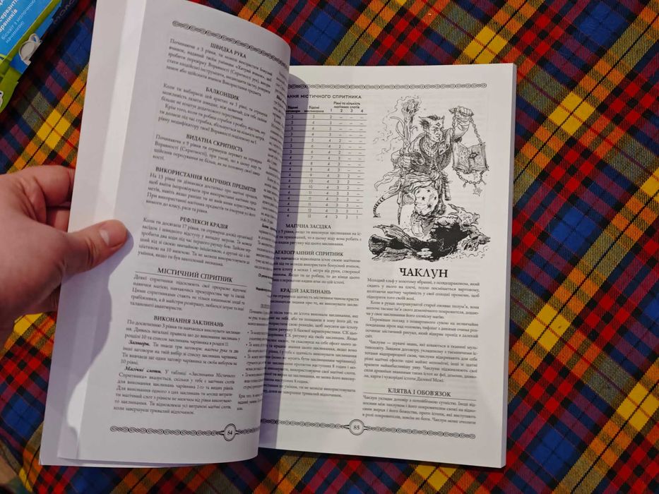 Книга Гравця Підземелля та дракони українською Dungeons and dragons