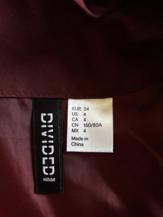 Kurtka jesienna H&M rozm.34