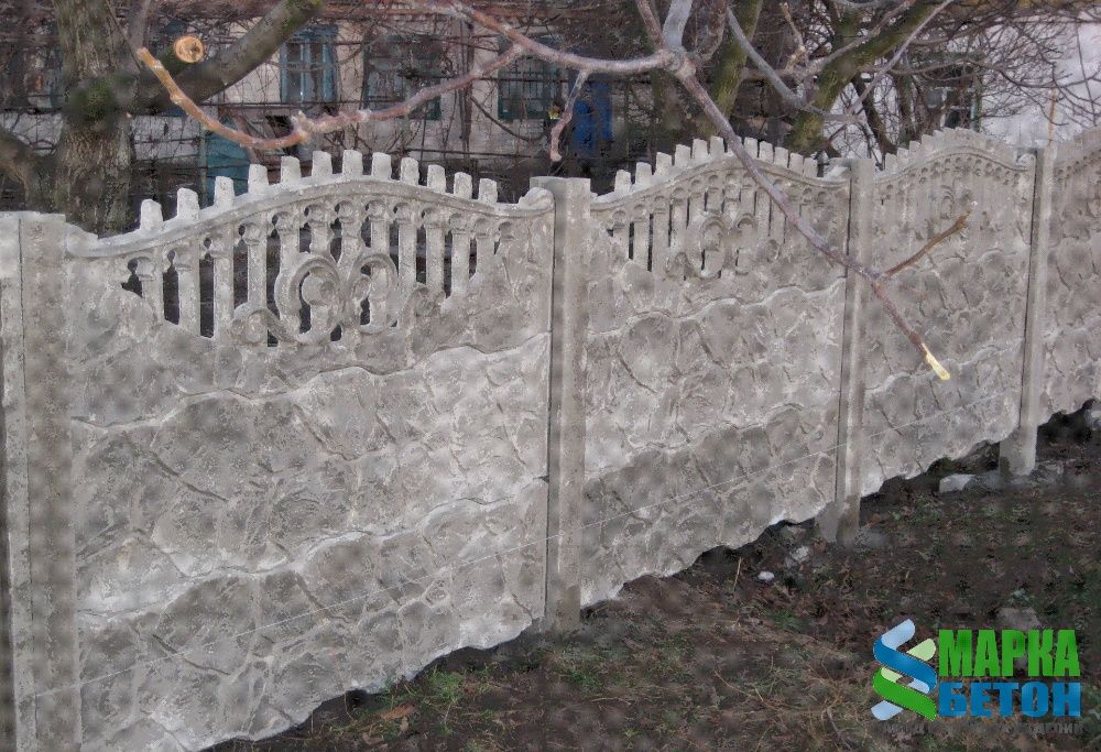 Еврозабор (производство;монтаж и доставка) - завод МАРКА-БЕТОН (Днепр)