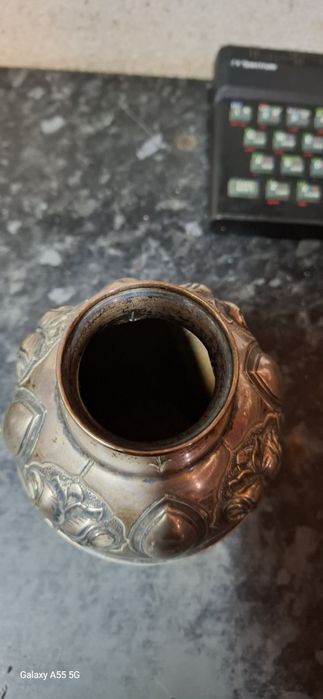 Jarra em prata contrastada
