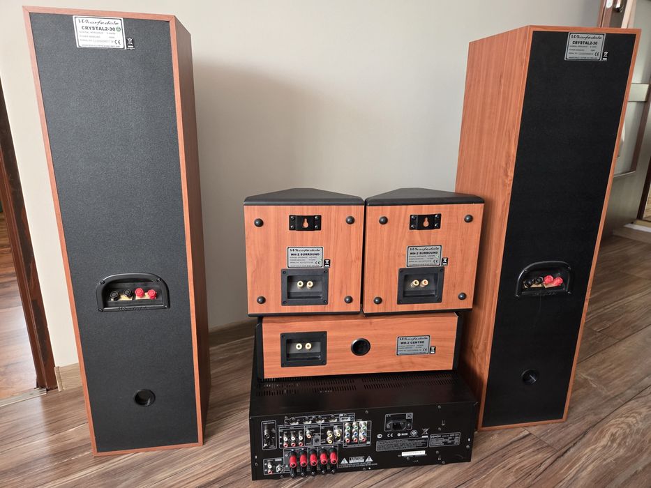 Kino domowe Denon AVR 1311 Głośniki Wharfedale