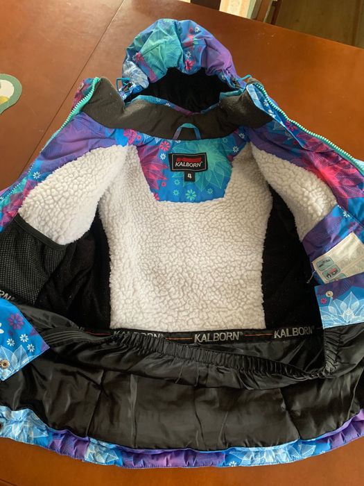 Зимова куртка для дівчинки 3-4 роки