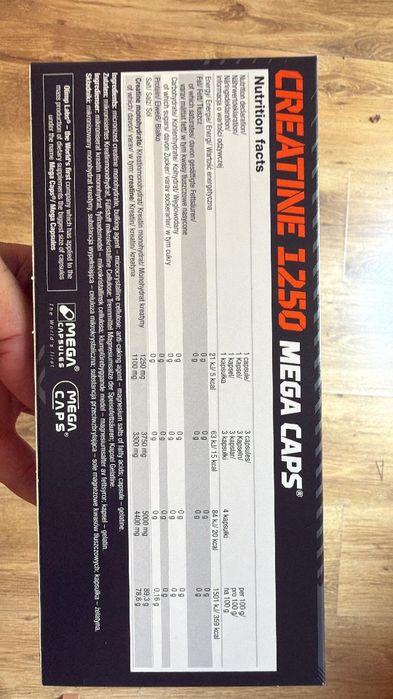 Kreatyna olimp 1250 tabs - NOWA