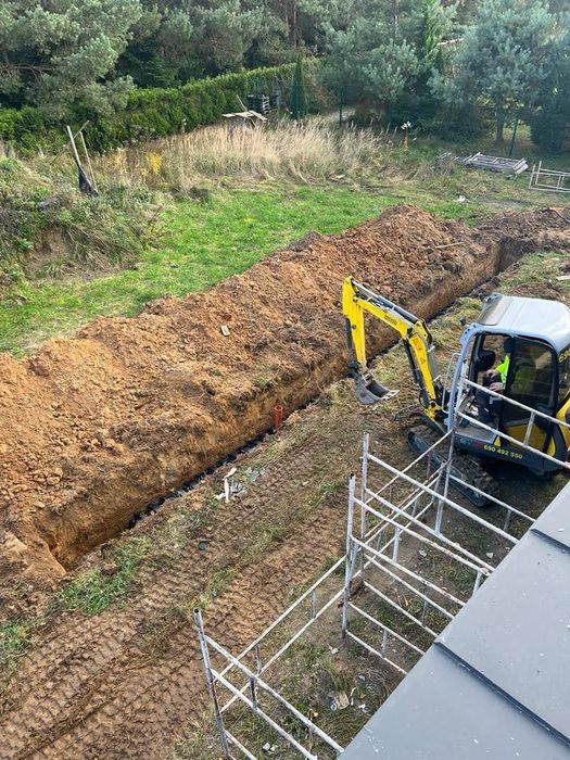 Odwodnienia budynków terenu drenaże