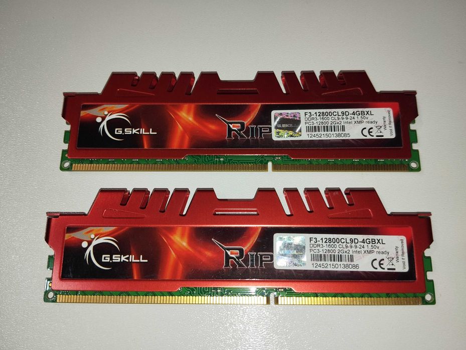 Pamięć Ram 8GB (2x4GB DDR3-1600 cl9) G.SKILL