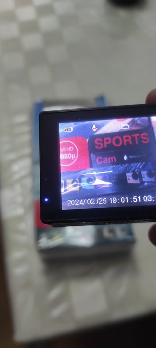 Mini Sport Câmera de Ação Impermeável, 1080P, 32GB