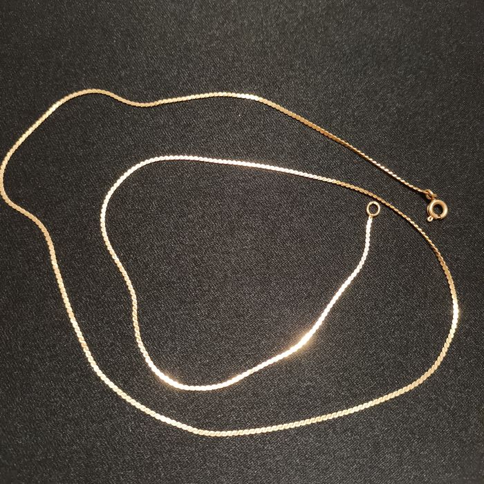 NOWY Złoty łańcuszek próba 583 4,1 g 60 cm