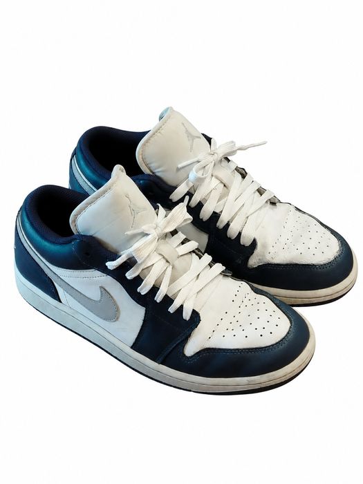 Nike Air Jordan 1 Low SE 41 Midnight Navy Skórzane