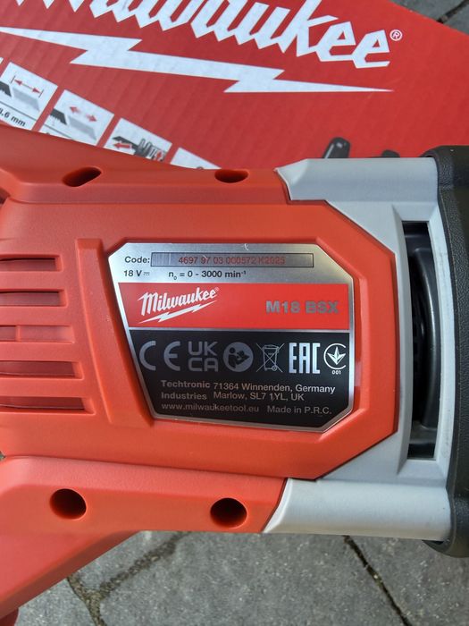 MILWAUKEE M18BSX-0 piła szablasta akumulatorowa