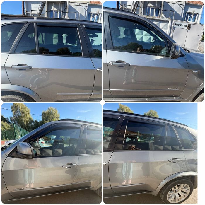 Двері двери BMW X5 E70 БМВ Х5 Е70 A52 Space Grey Metallic передні задні ліві праві передние задние левые правые некрашені сірий металік серый металлик