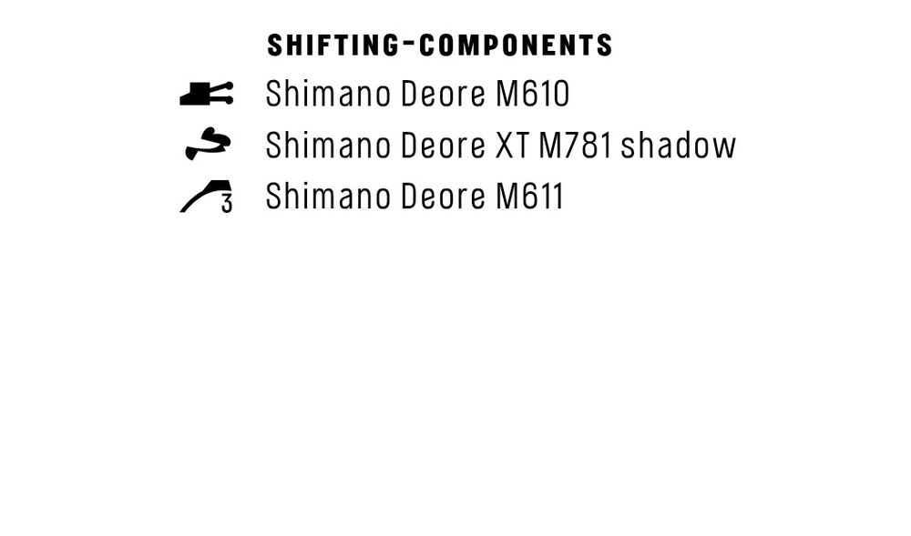 Transmissão Shimano 3x10 Completa