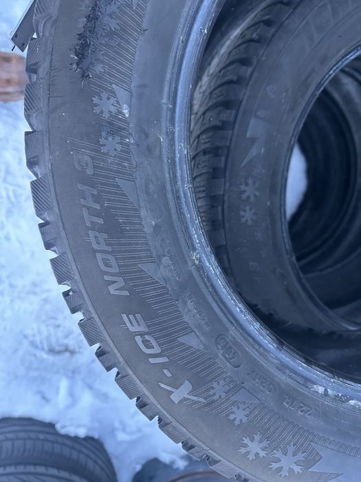 205/60r16 michelin x-ice north zima z kolcami
