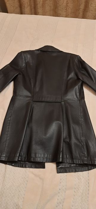 Плащ з натуральної шкіри